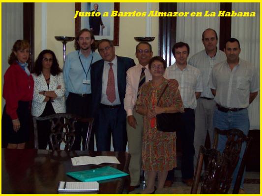 Encuentro con la dirección del Consulado español Habana