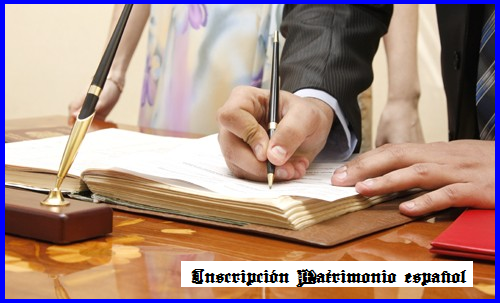 Inscripción del Matrimonio en el Consulado español de La Habana